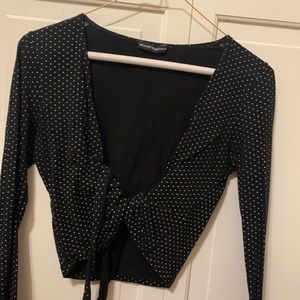 Brandy Melville Tie in Back Top